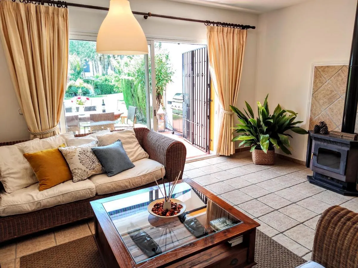 Spacious Beachfront Town House In Estepona With Fully Equipped Kitchen, Pools, Garden, Sea View Holiday home