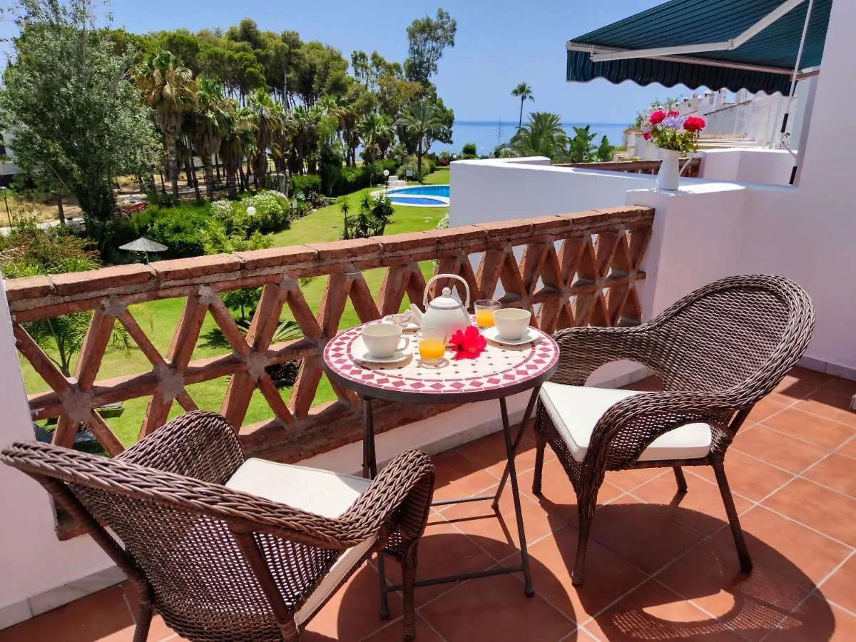 Holiday home Spacious Beachfront Town House In Estepona With Fully Equipped Kitchen, Pools, Garden, Sea View Spain