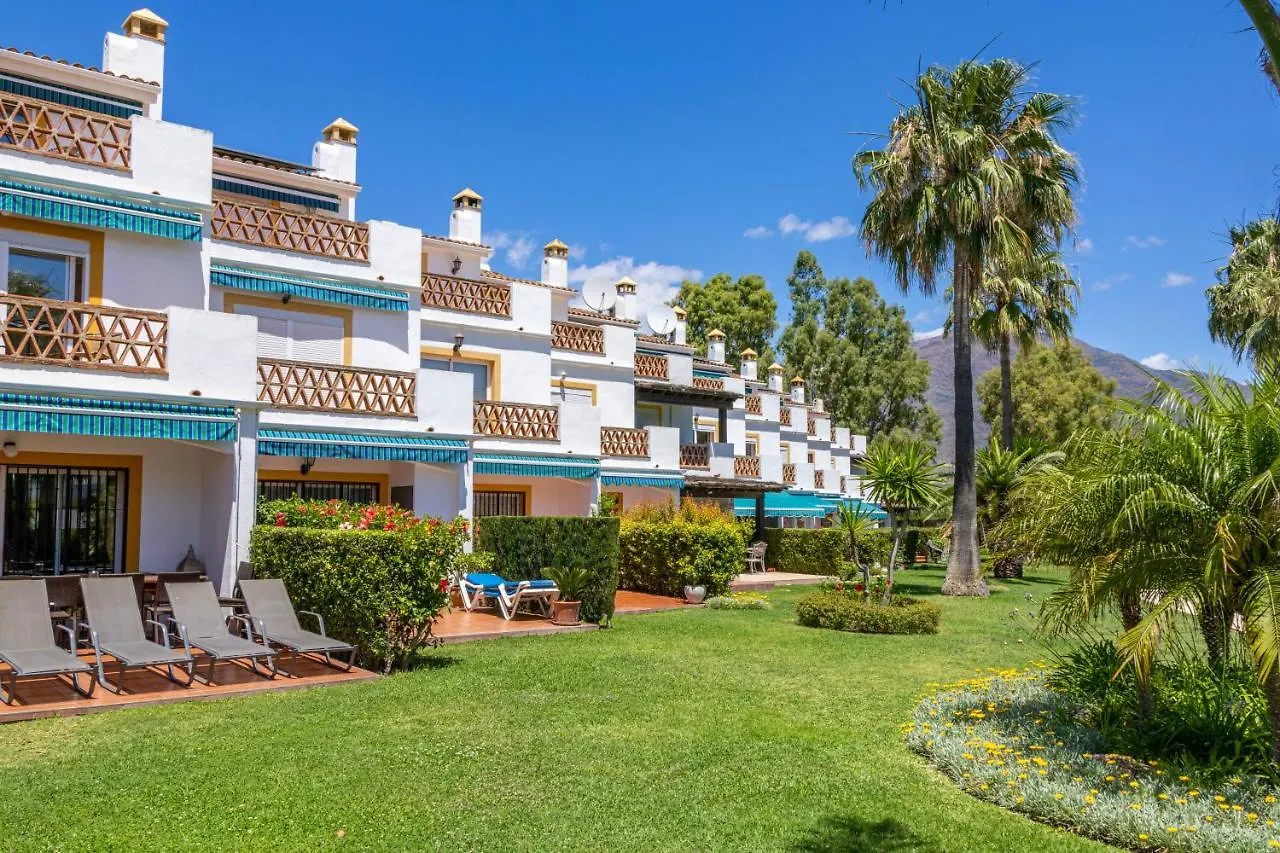 Spacious Beachfront Town House In Estepona With Fully Equipped Kitchen, Pools, Garden, Sea View 0*,  Spain